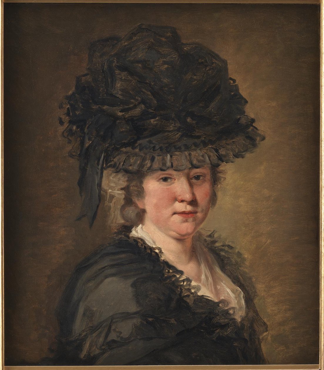 Portrett av en dame av Jean Honore Fragonard