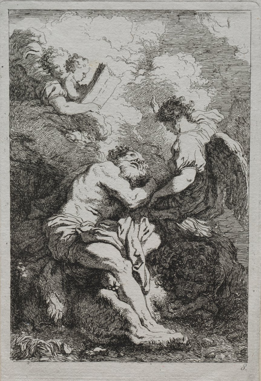 Den hellige Jerome av Jean Honore Fragonard