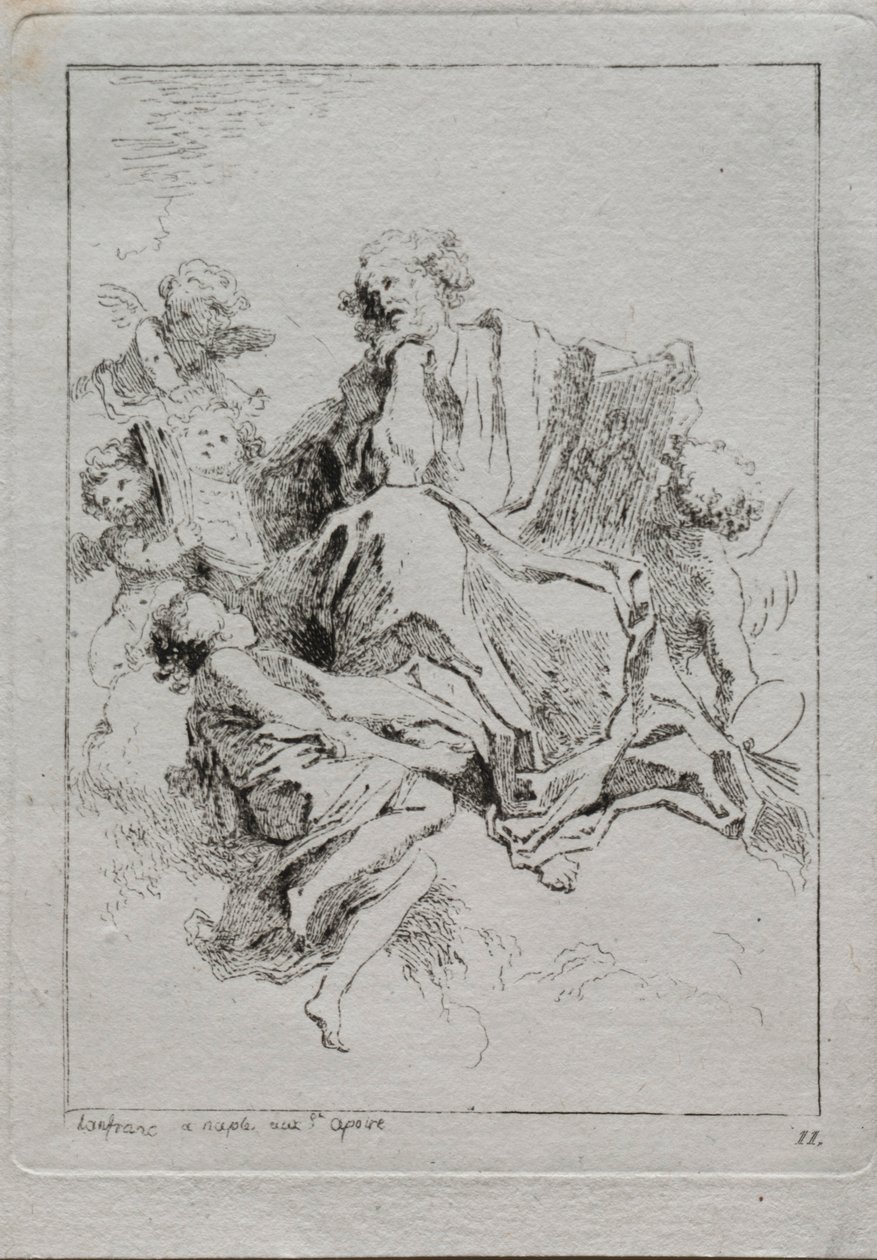 St. Luke. av Jean Honore Fragonard