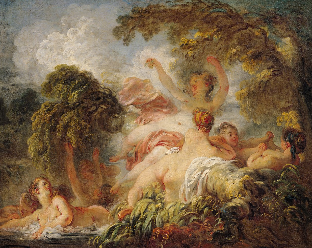The Baders, ca. 1765 av Jean Honore Fragonard