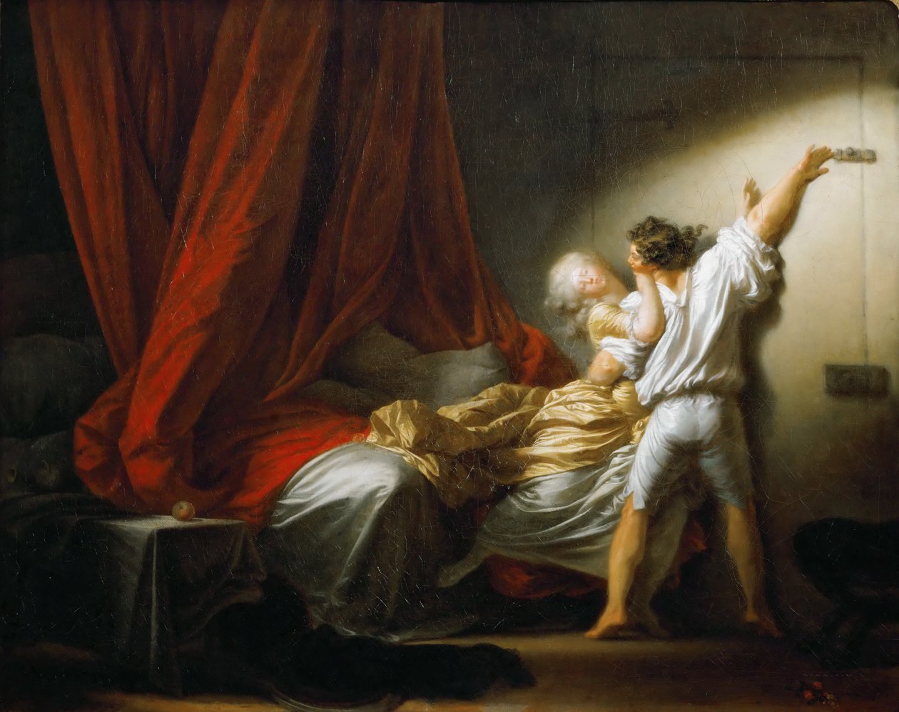 Bolt Le Verrou av Jean Honore Fragonard