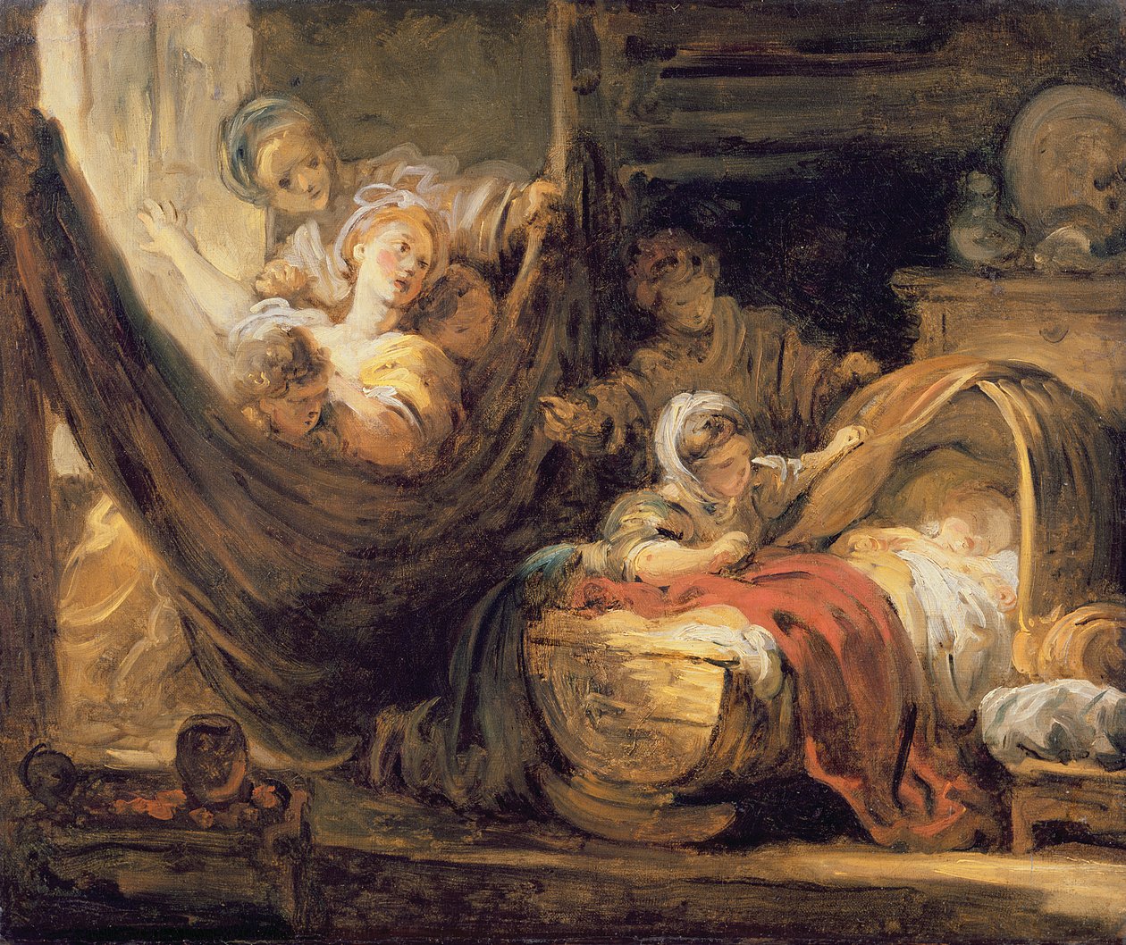 Vuggen av Jean Honore Fragonard