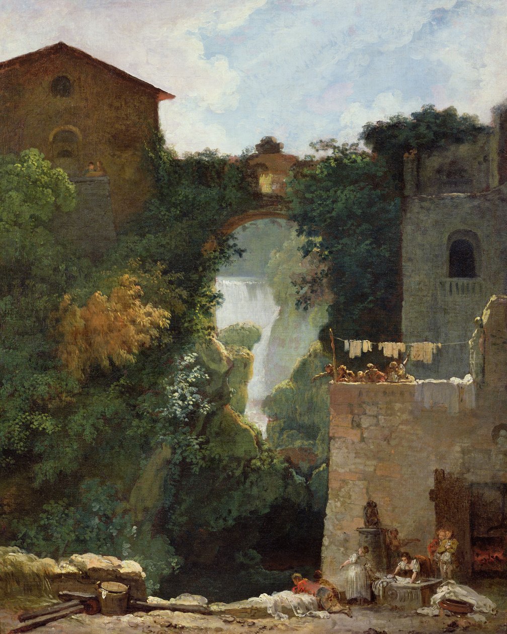 Fallene i Tivoli av Jean Honore Fragonard