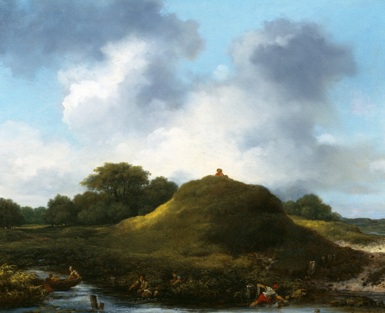The Hill, 1761-65 av Jean Honore Fragonard