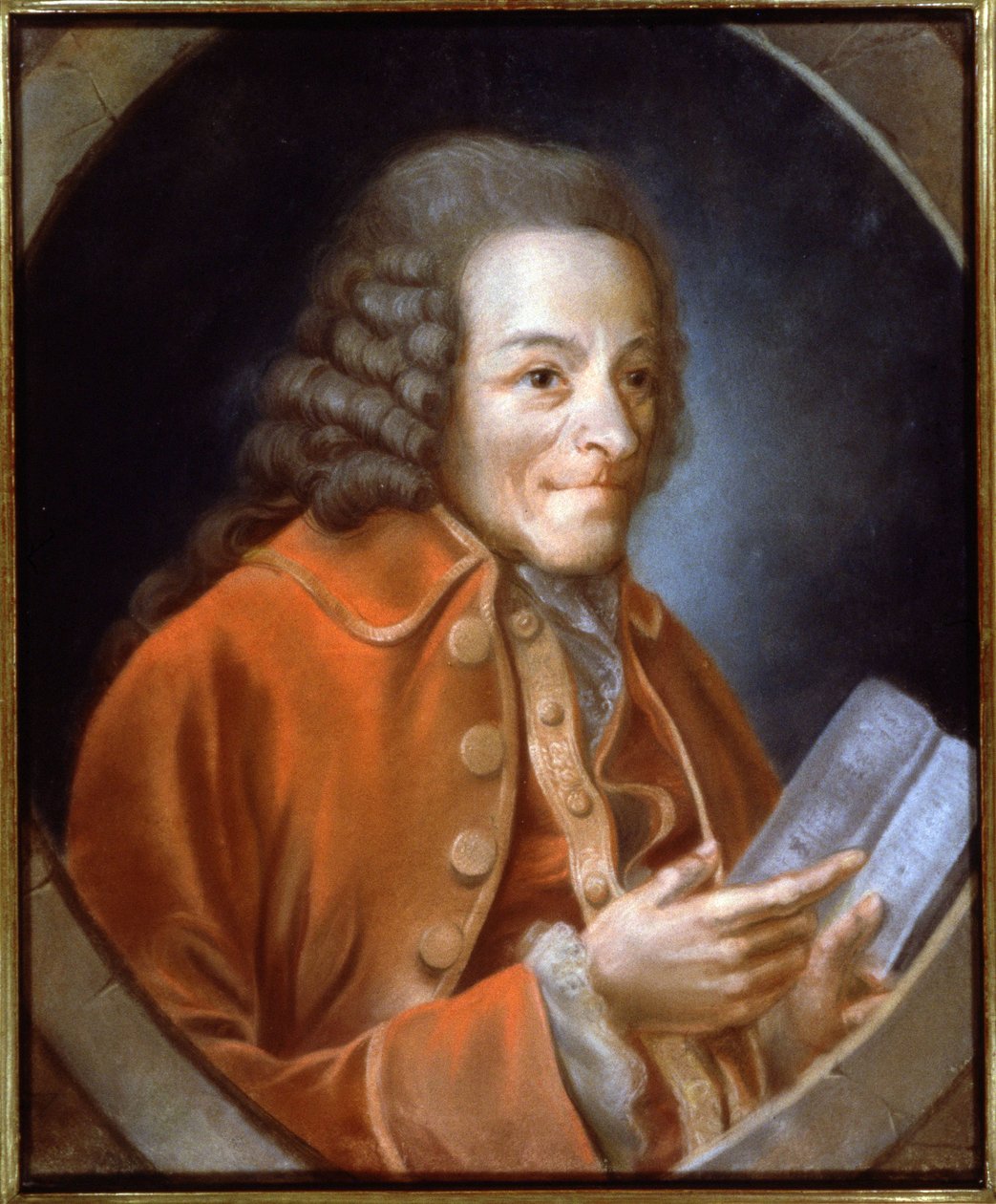 Voltaire, ca. 1770-1775 (maleri) av Jean Huber