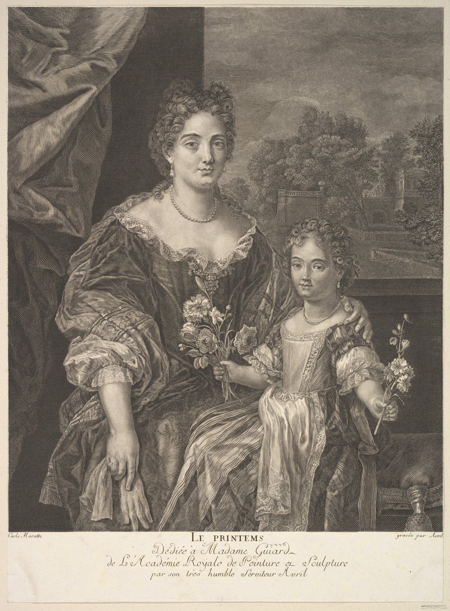 Våren, 1760-1831. av Jean Jacques Avril