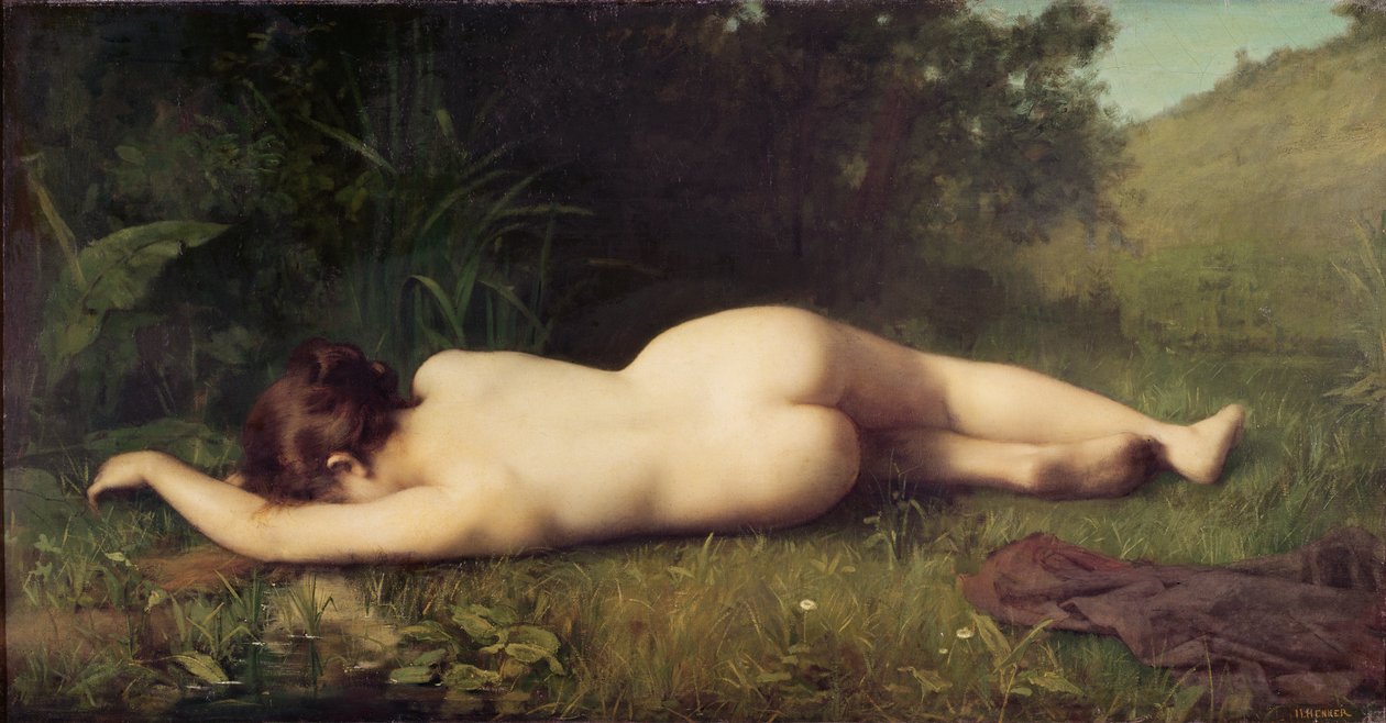 Byblis blir til en vår av Jean Jacques Henner