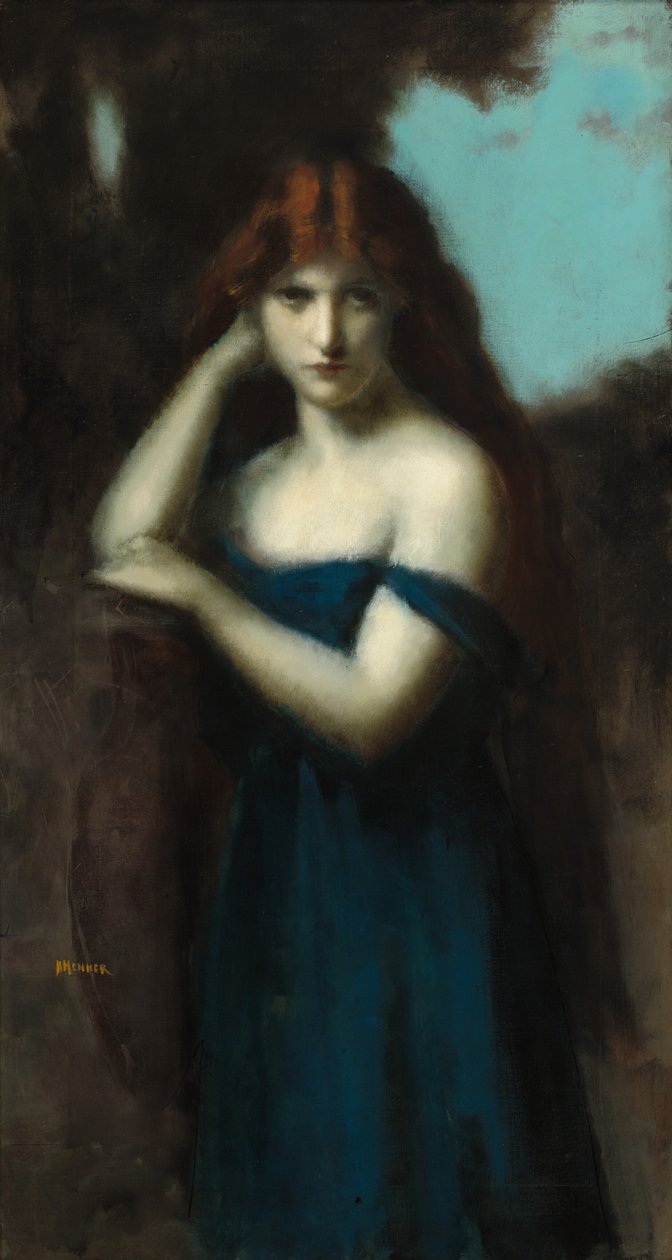 Stående kvinne av Jean Jacques Henner
