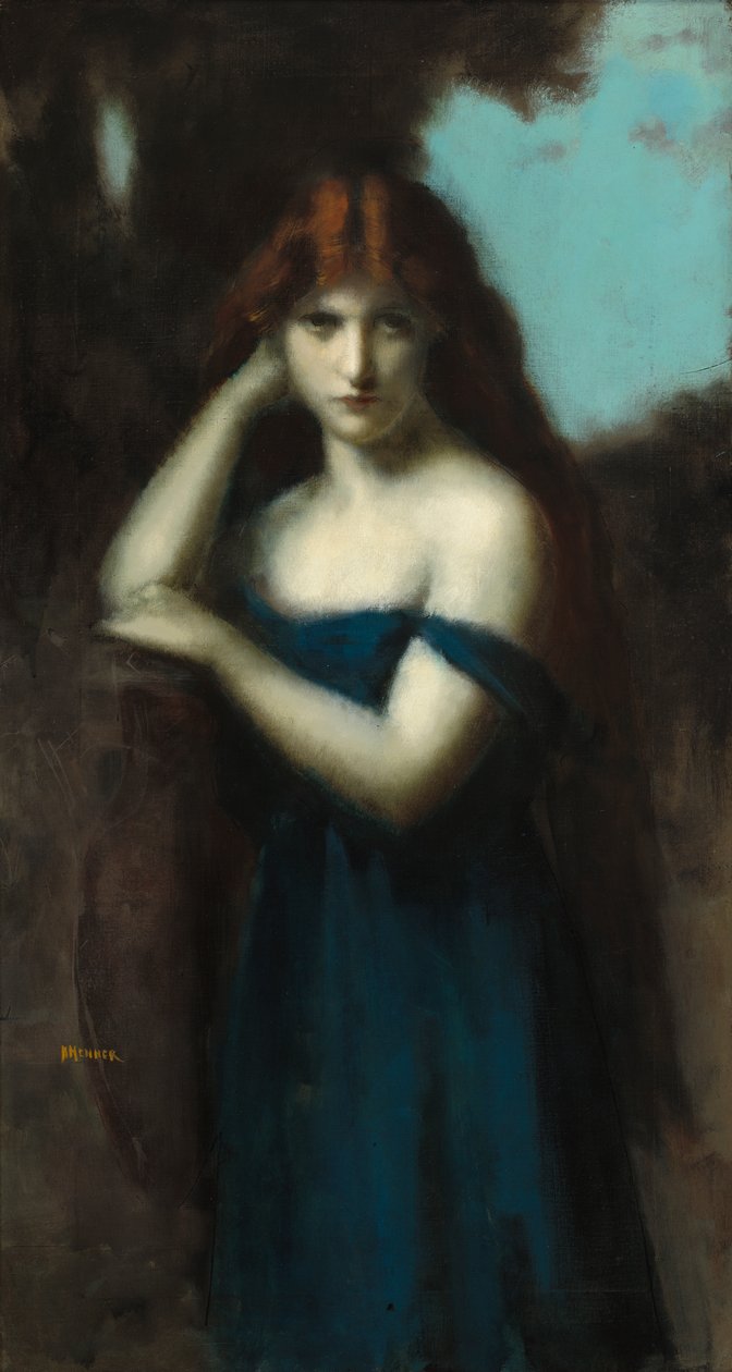 Stående kvinne, ca. 1903 av Jean Jacques Henner
