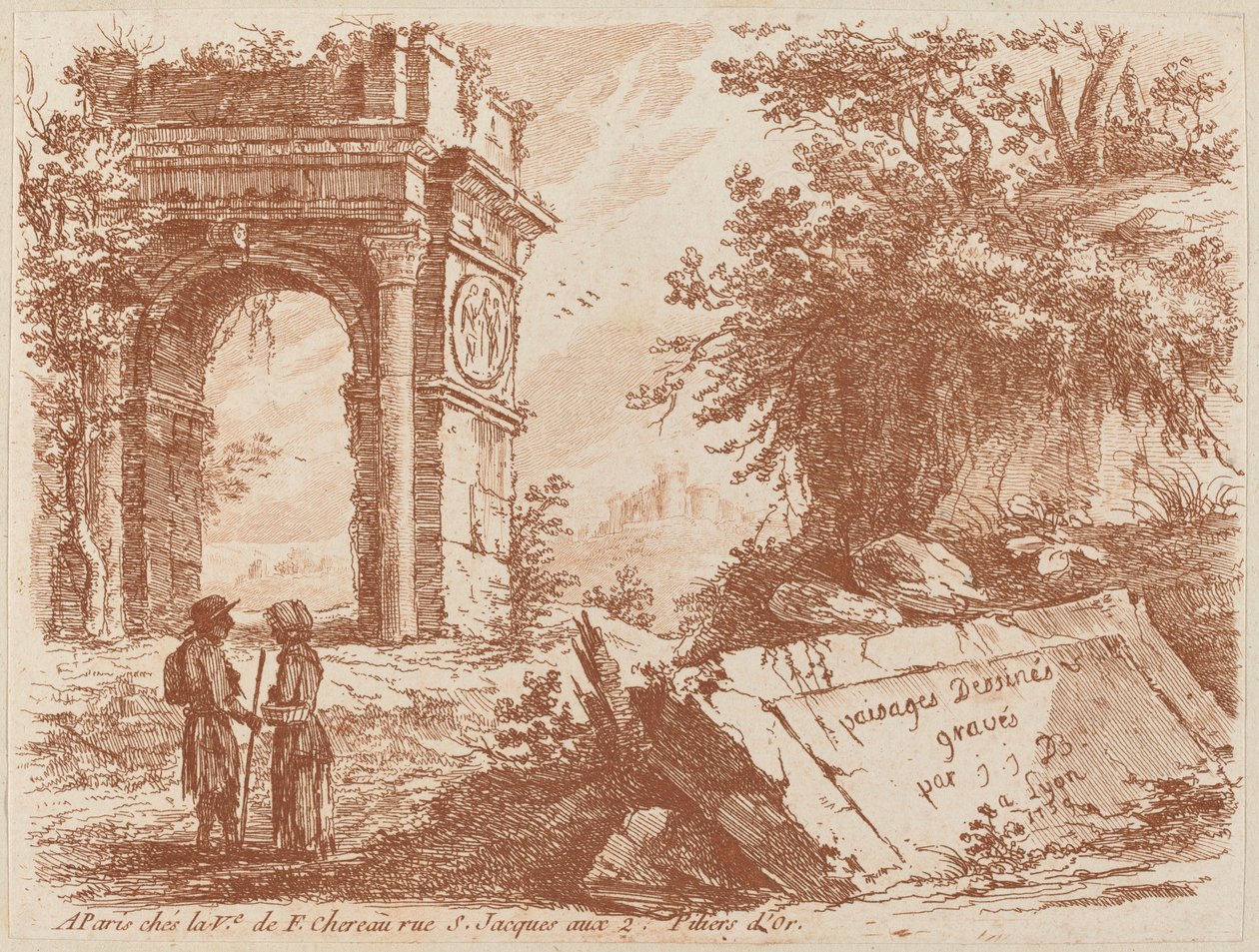 Triumfbuen av Jean Jacques de Boissieu