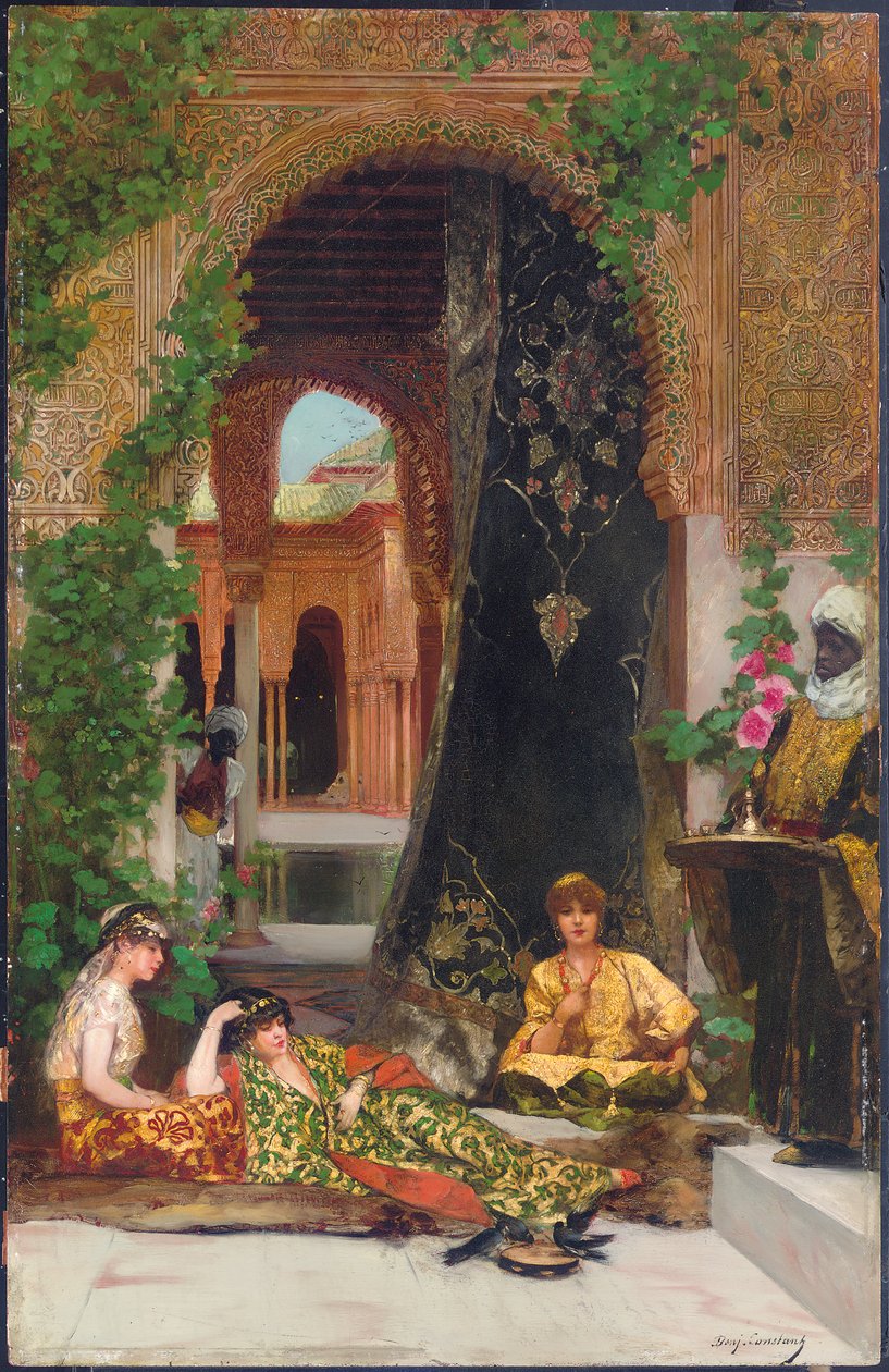 Harem kvinner av Jean Joseph Benjamin Constant