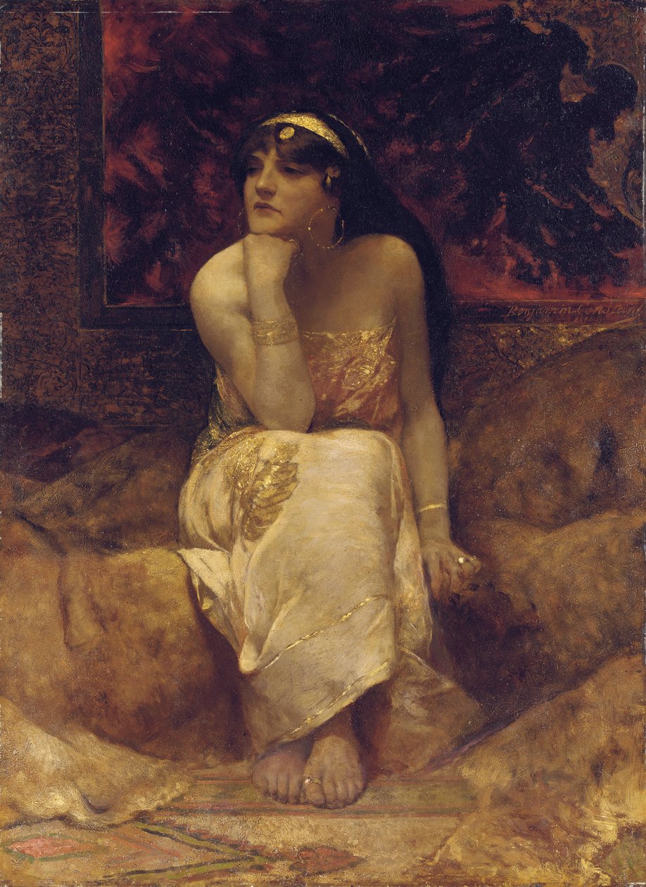 Herodiade, 1881 av Jean Joseph Benjamin Constant