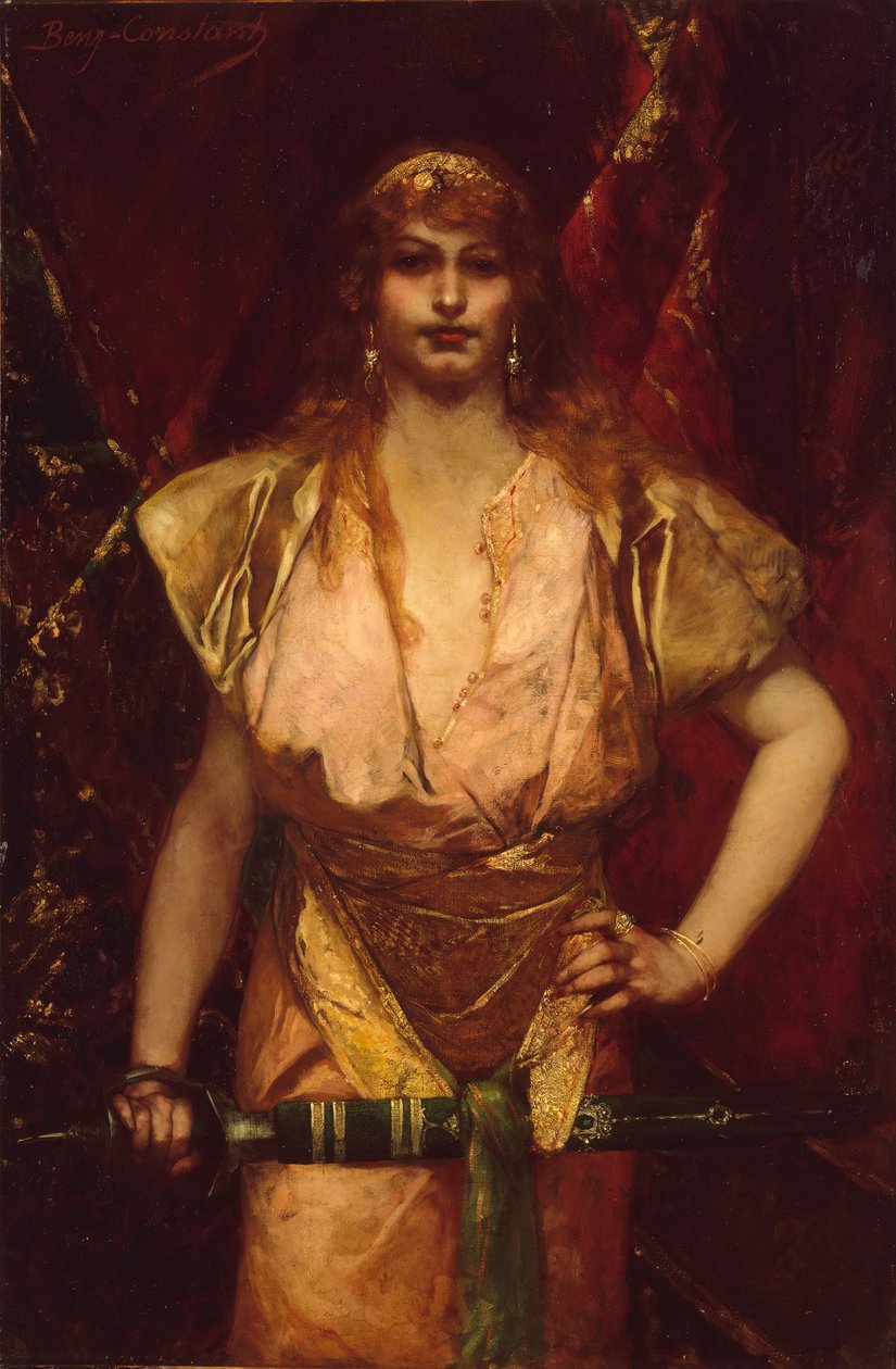 Judith, muligens ca. 1886. av Jean Joseph Benjamin Constant