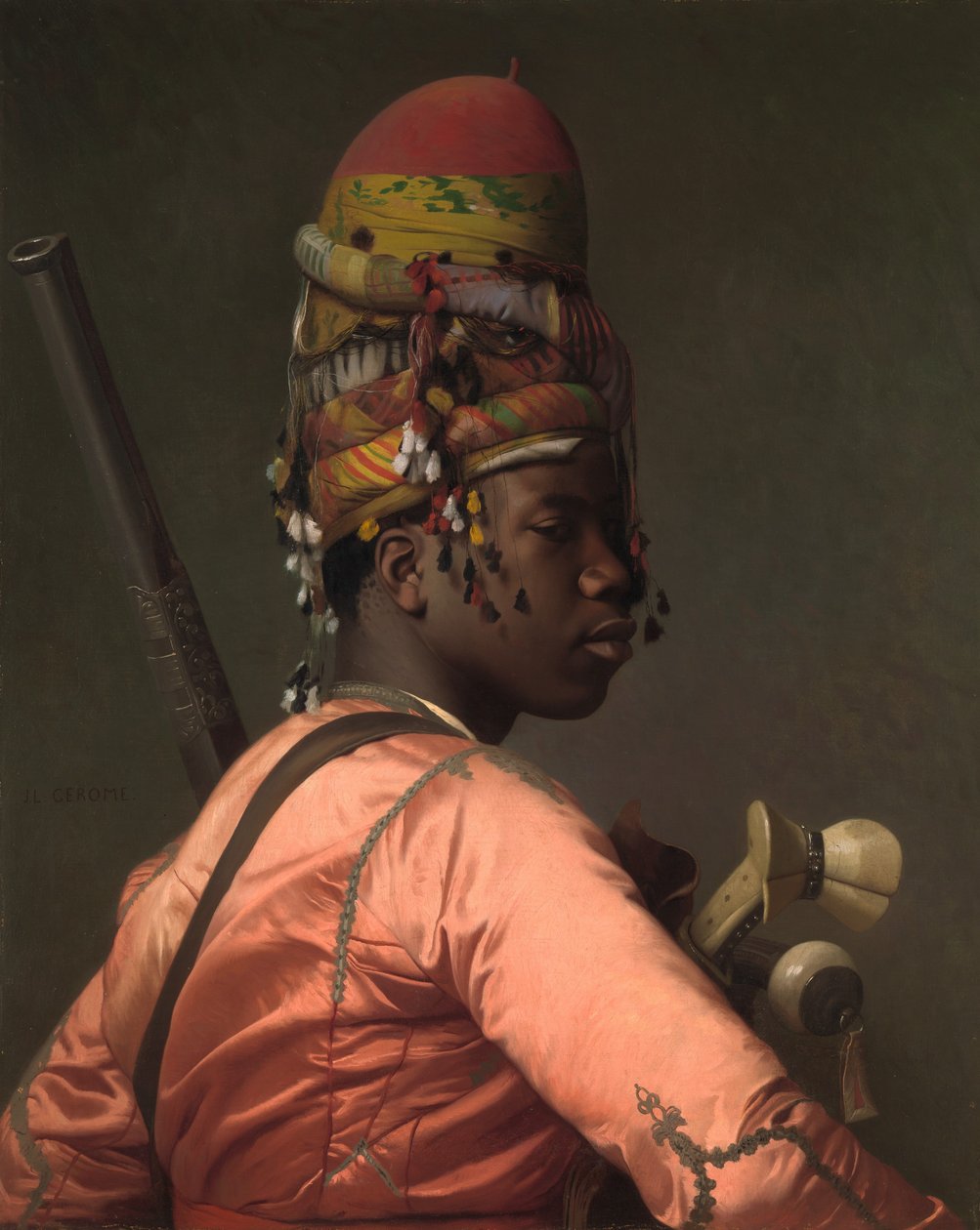 Bashi-Bazouk, 1868-69. av Jean Leon Gerome