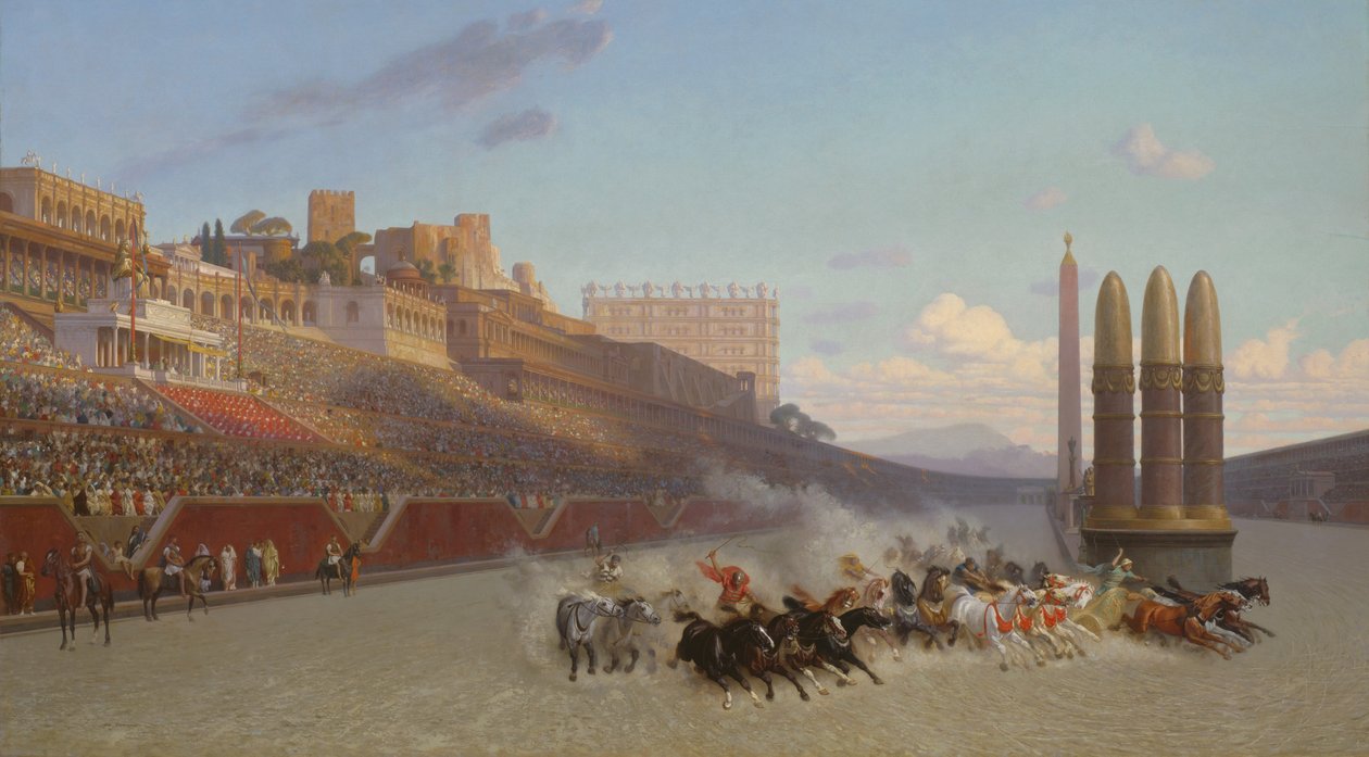 Vognløp, 1876 av Jean Leon Gerome