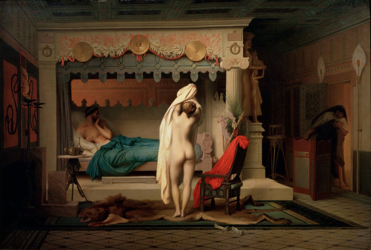 Kong Candaules, etter 1859. av Jean Leon Gerome