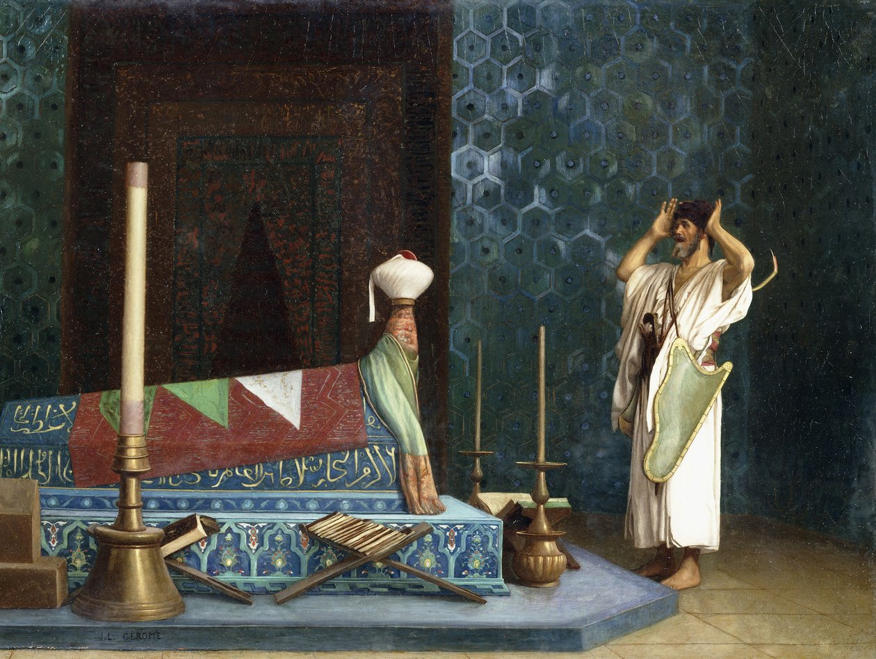 Bønn på sultanens rom av Jean Leon Gerome
