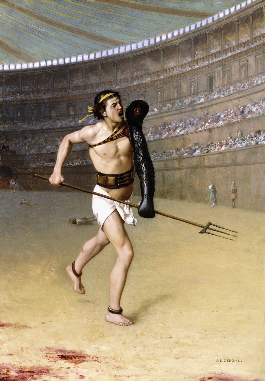 Retarius, av Jean Leon Gerome