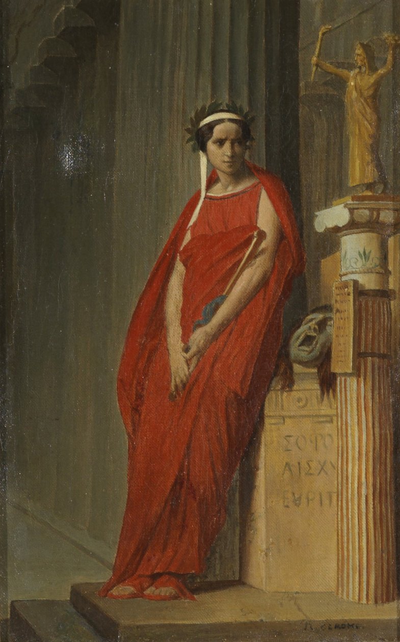 Elisa Rachel som Phèdre av Jean Leon Gerome