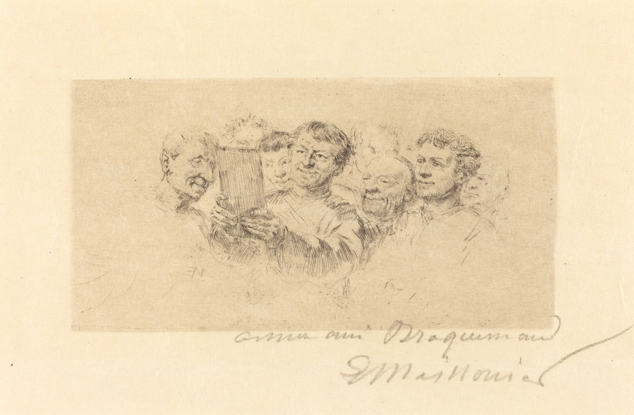 Elskerene av Jean Louis Ernest Meissonier