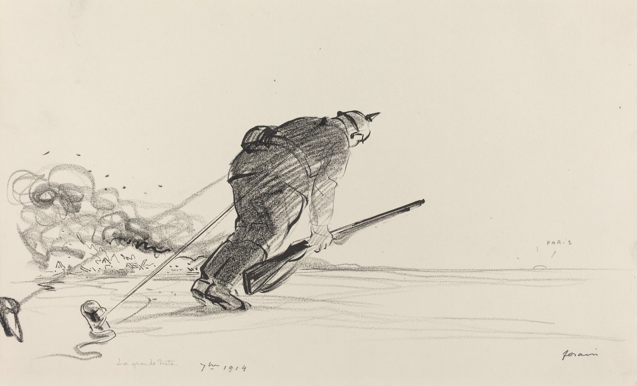 7me 1914, ca. 19141919. av Jean Louis Forain