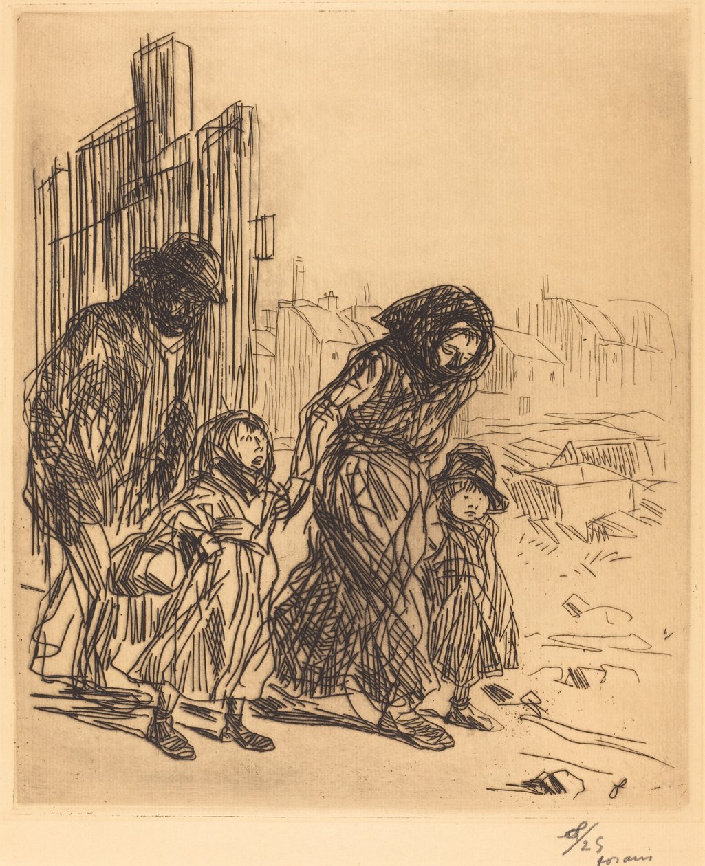 Etter anfallet av Jean Louis Forain