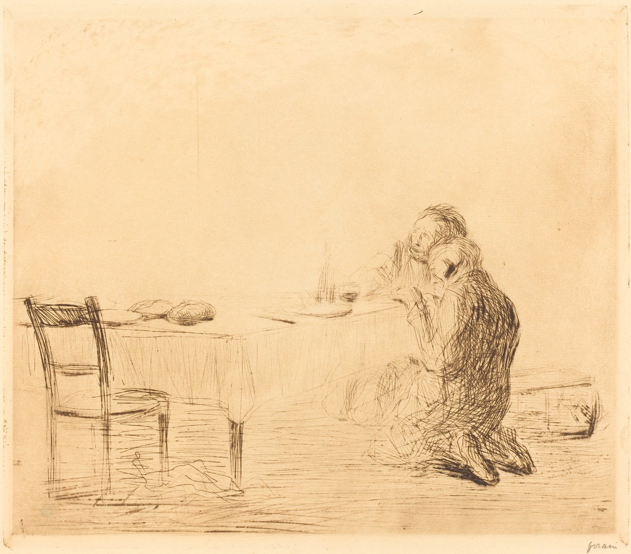 Etter visjonen (andre plate) av Jean Louis Forain