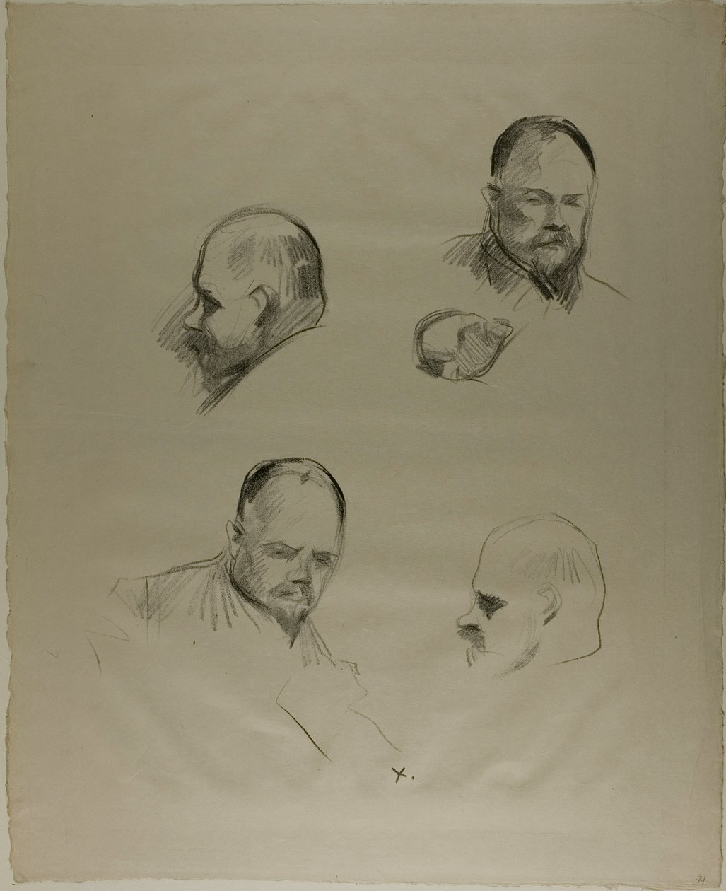 Ambroise Vollard, Fire skisser av Jean Louis Forain