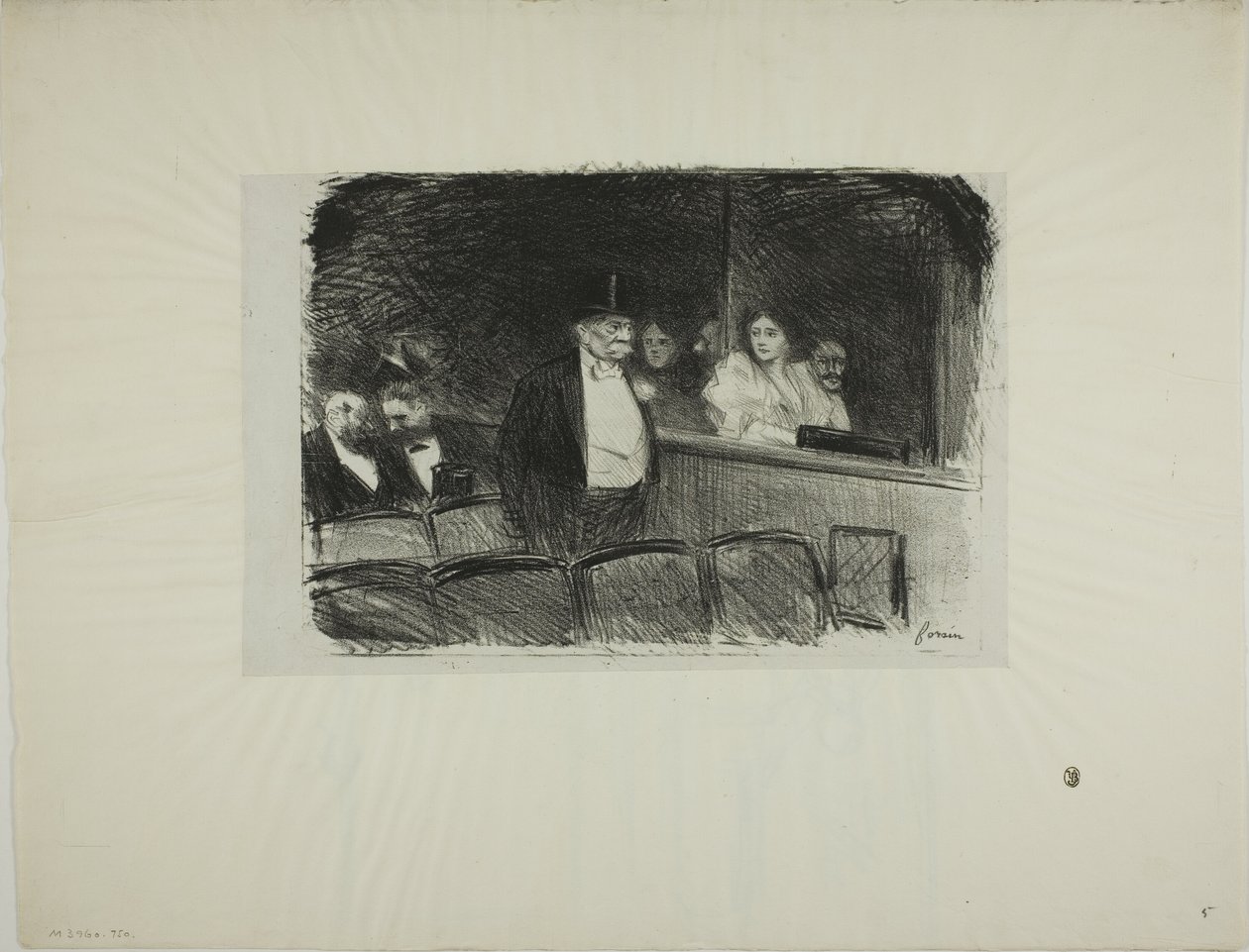 På Teateret av Jean Louis Forain