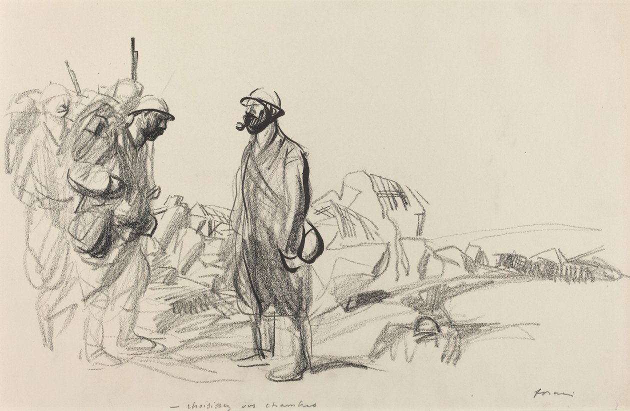 Velg rom, c. 19141919. av Jean Louis Forain