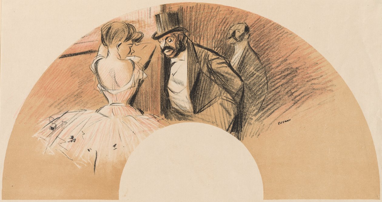 Eventtail Bal Gavarni. av Jean Louis Forain