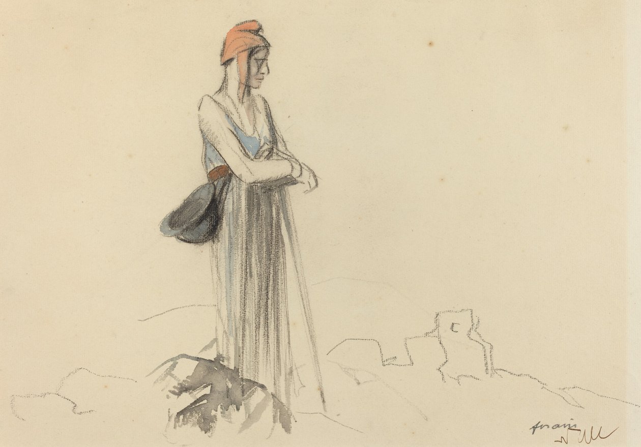 Frankrike Waits, ca. 19141919. av Jean Louis Forain