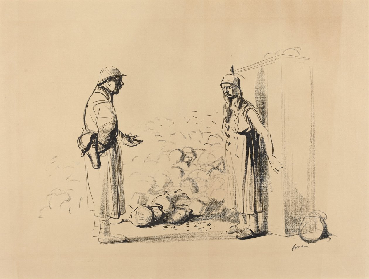 Skjuler "louis" av Jean Louis Forain