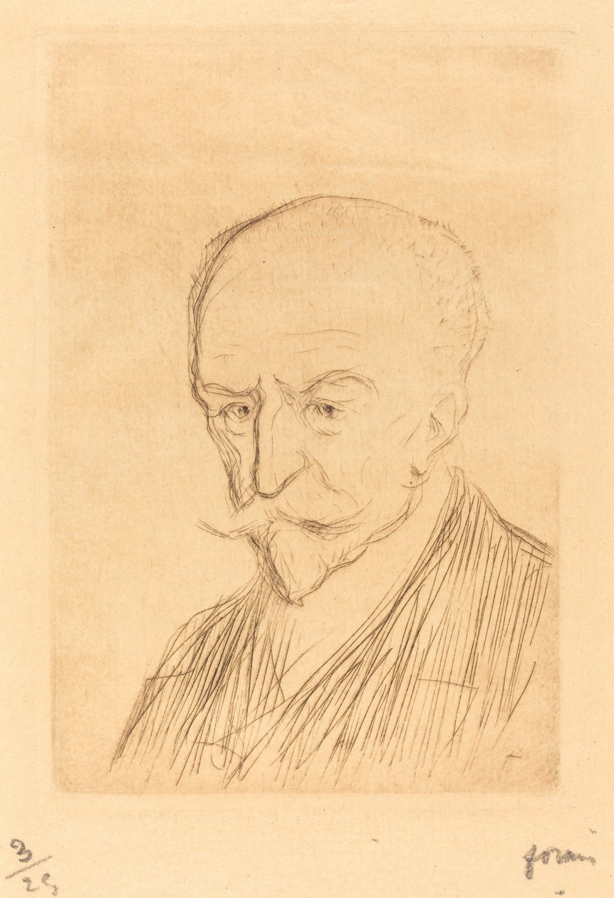 J.-K. Huysmans av Jean Louis Forain