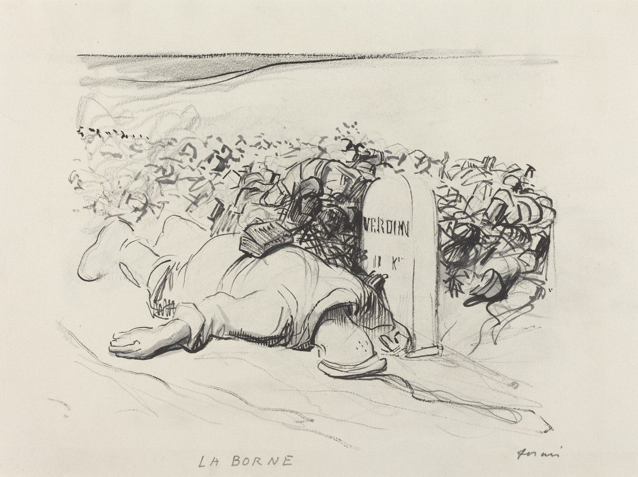 La Borne, Verdun av Jean Louis Forain