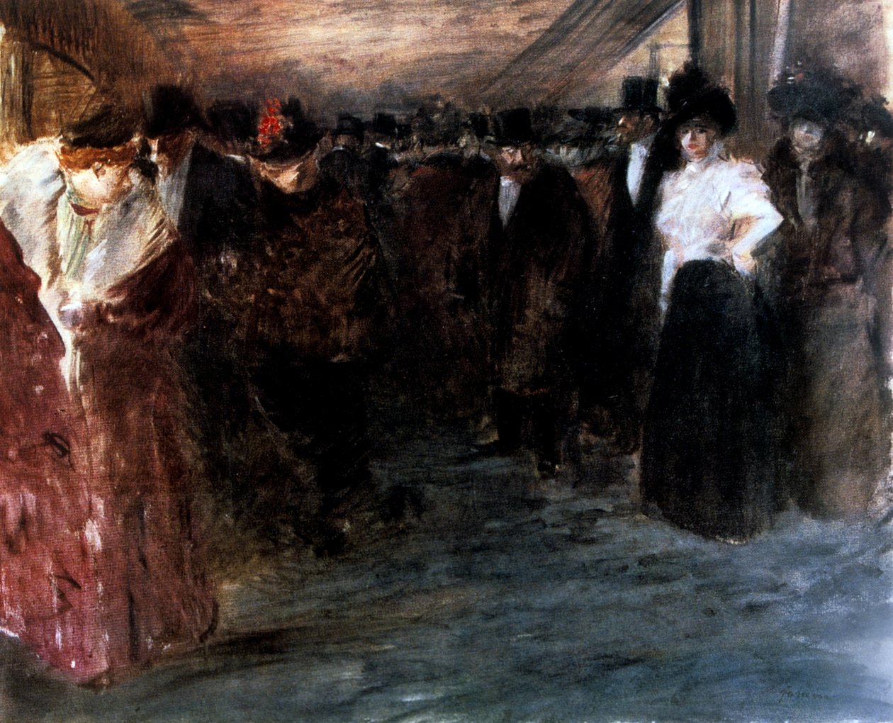 Music-Hall, 1895-1896 av Jean Louis Forain