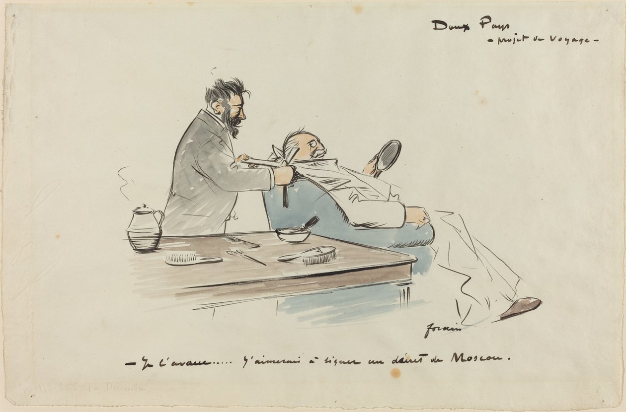 Reiseprosjekt av Jean Louis Forain
