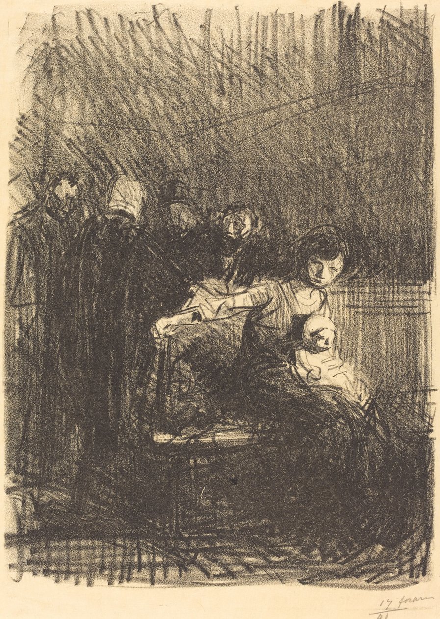 Høringens pause av Jean Louis Forain