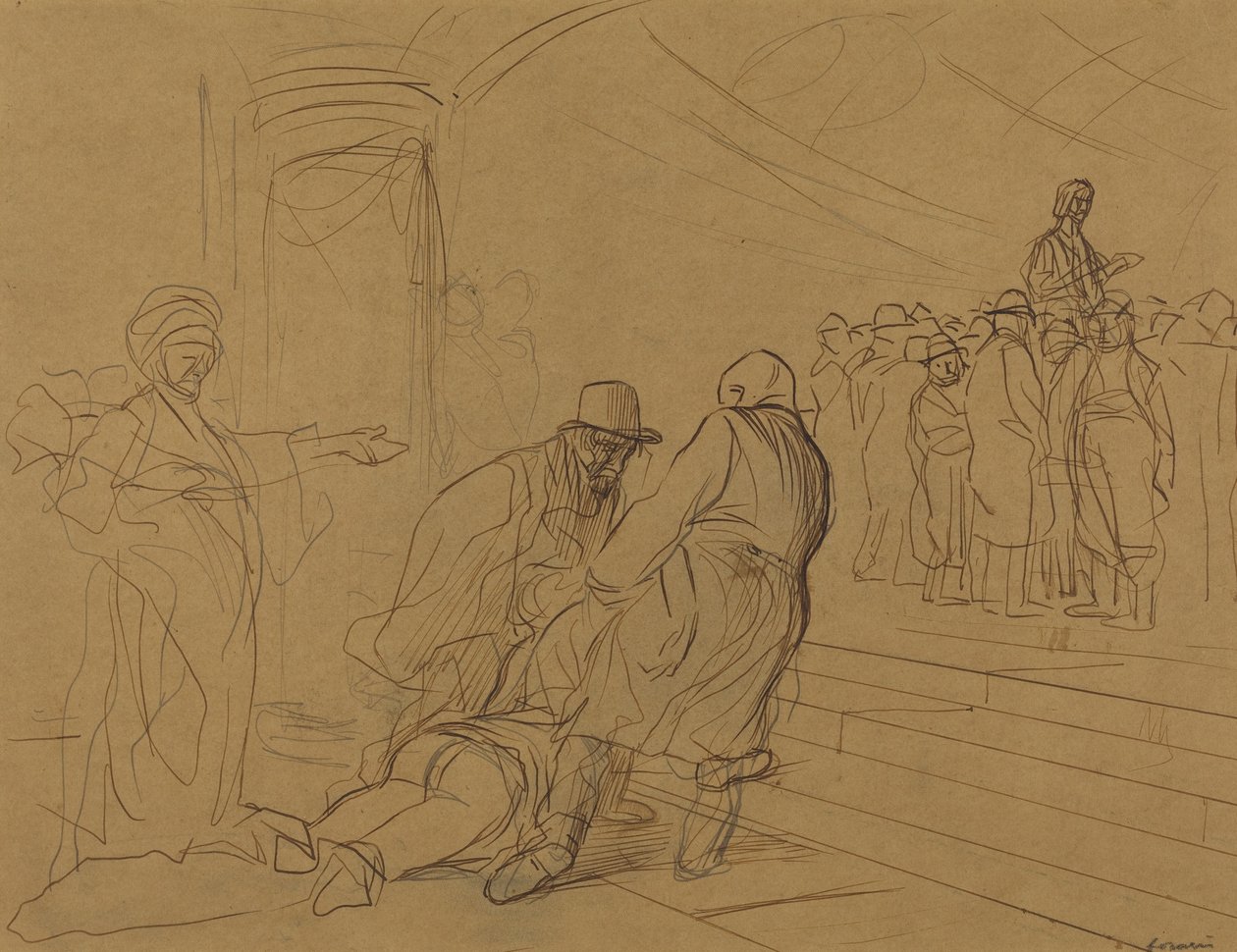 Utrokvinnen av Jean Louis Forain