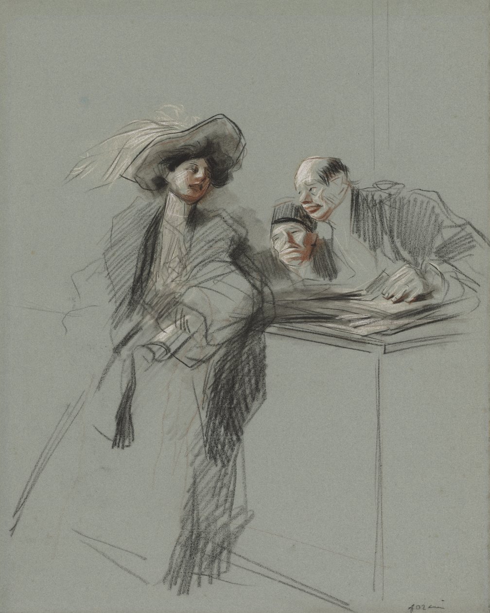 Klienten av Jean Louis Forain