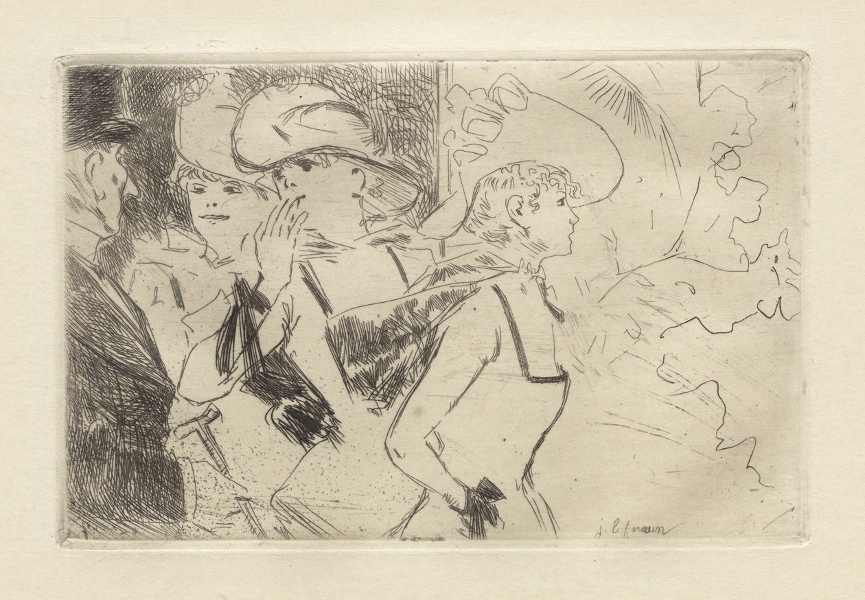 Folies-Bergere, ca. 1880-86. av Jean Louis Forain