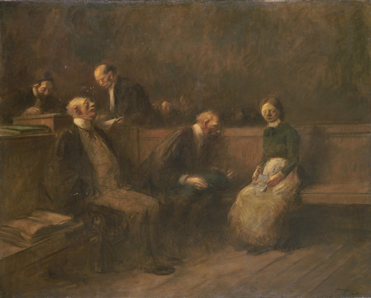 Begjæringen, 1906. av Jean Louis Forain