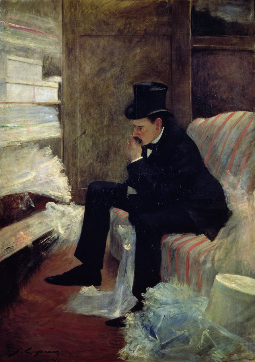 Enkemannen av Jean Louis Forain