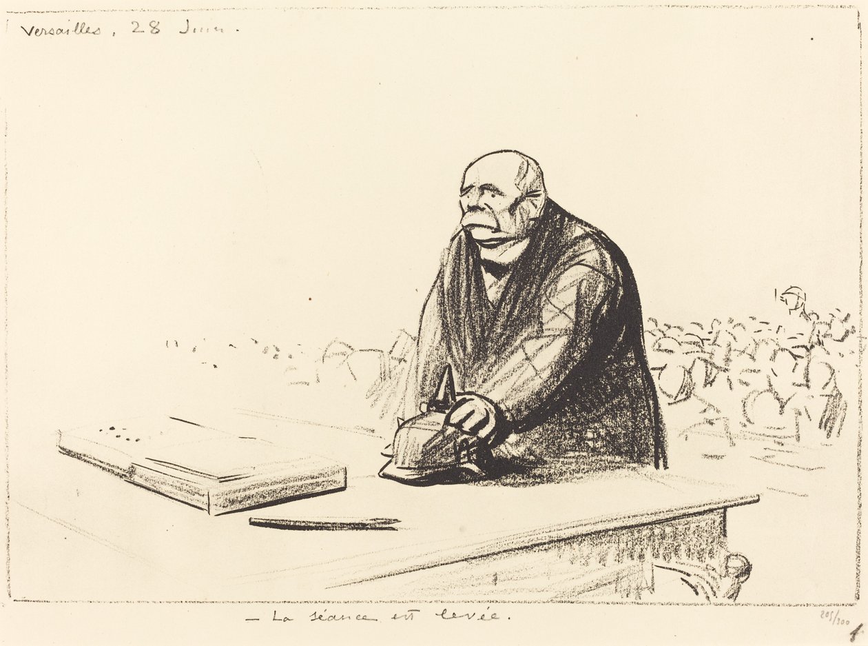 Versailles, 28. juni av Jean Louis Forain