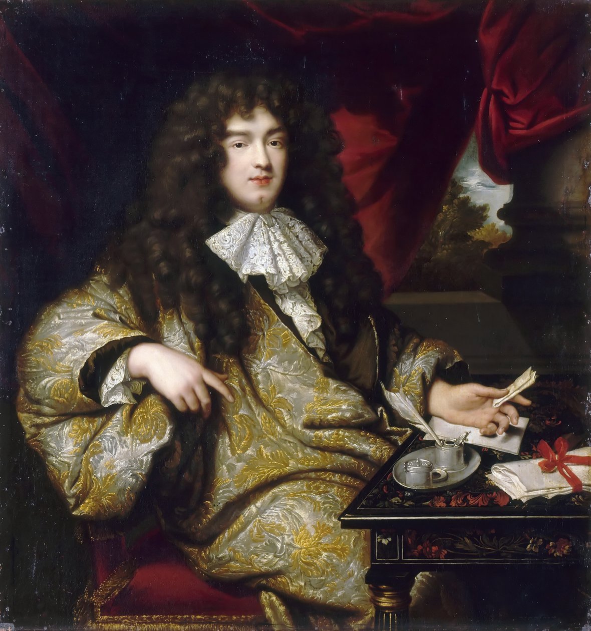 Jean-Baptiste Colbert, markis av Seignelay 1651-1690 av Jean Marc Nattier