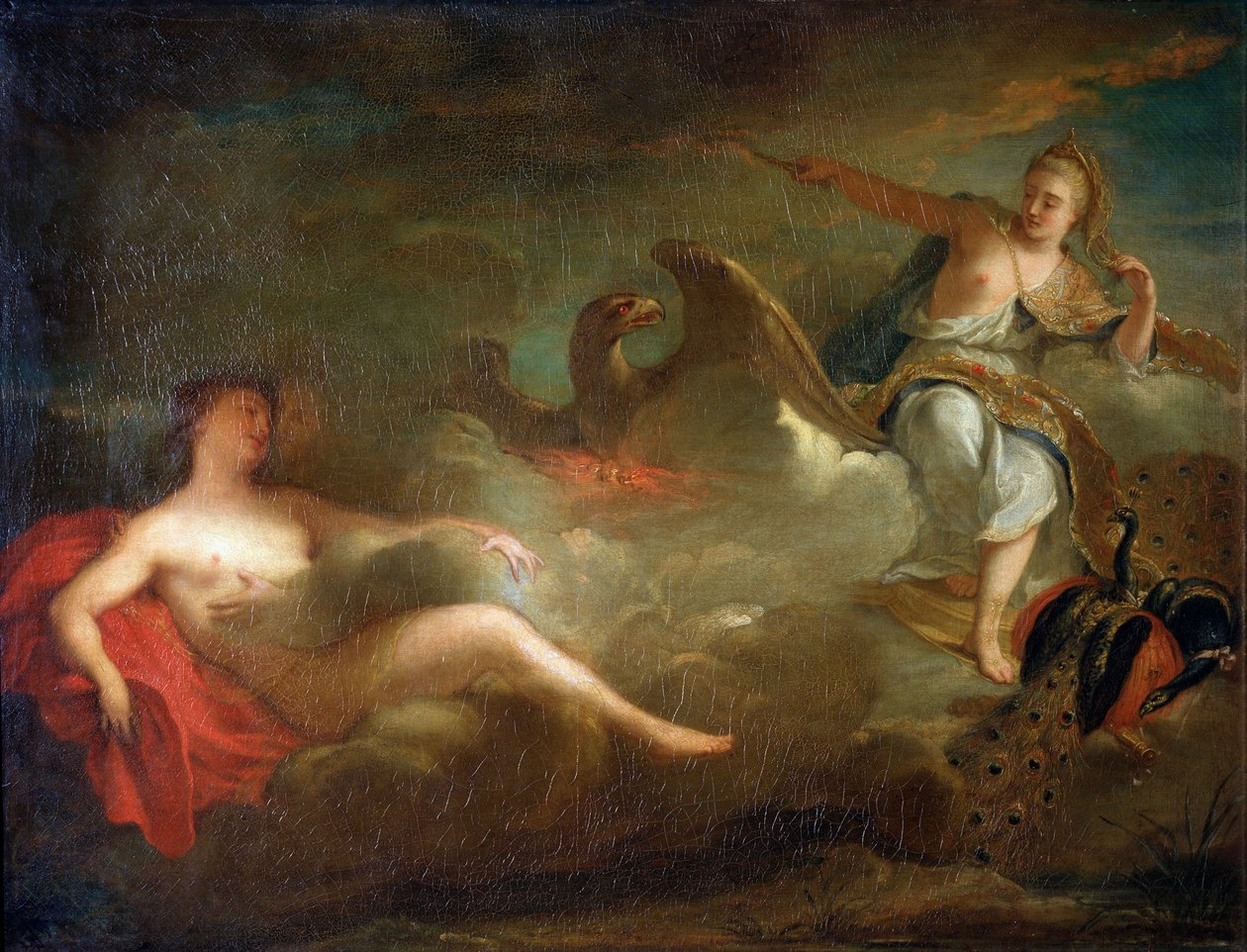 Jupiter, Juno og Io, 1710-årene. av Jean Marc Nattier