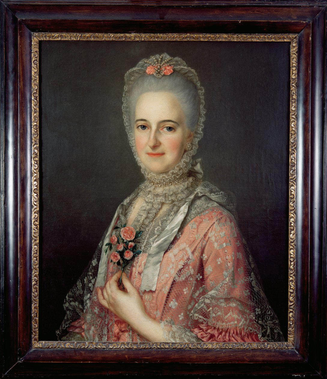 Mrs Jane Huddleston (d. 1772) av Jean Marc Nattier