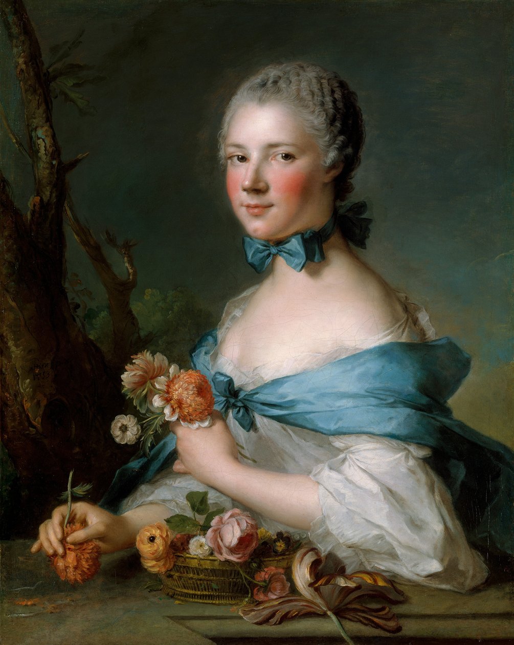 Portrett av en kvinne, 1753. av Jean Marc Nattier