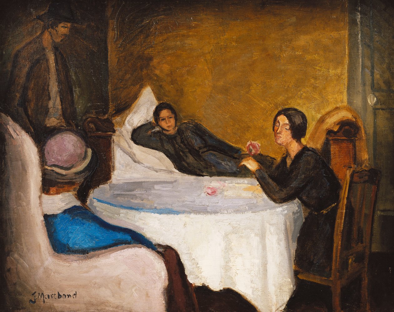 Det runde bordet; La Table Ronde av Jean Marchand