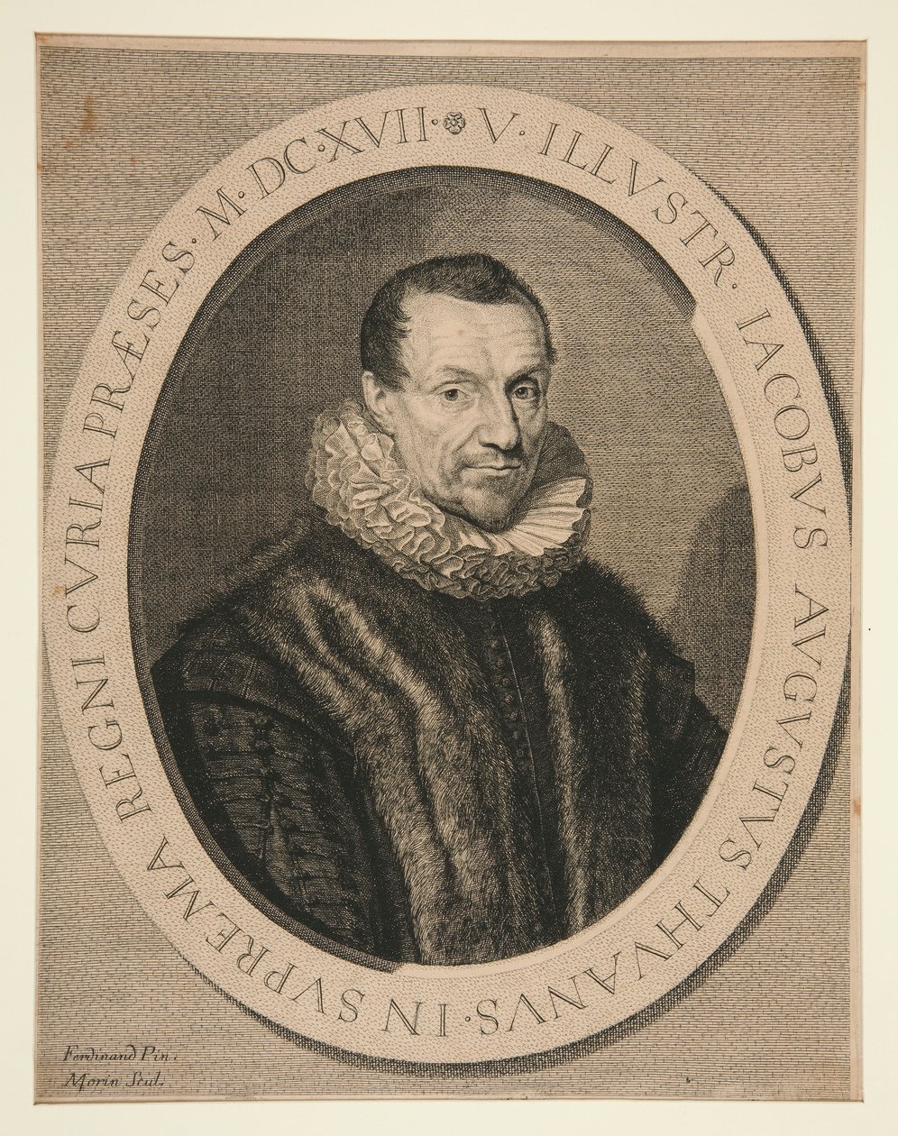 Jacques-Auguste Du av Jean Morin